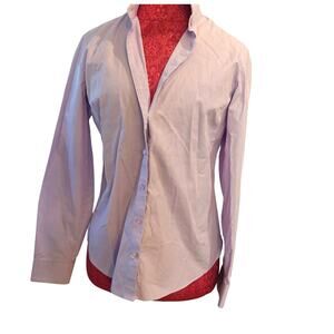 Modena lavender Purple button down size small